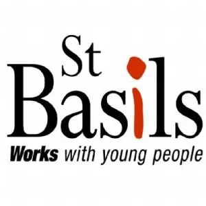 St Basils Works with young people - Logo